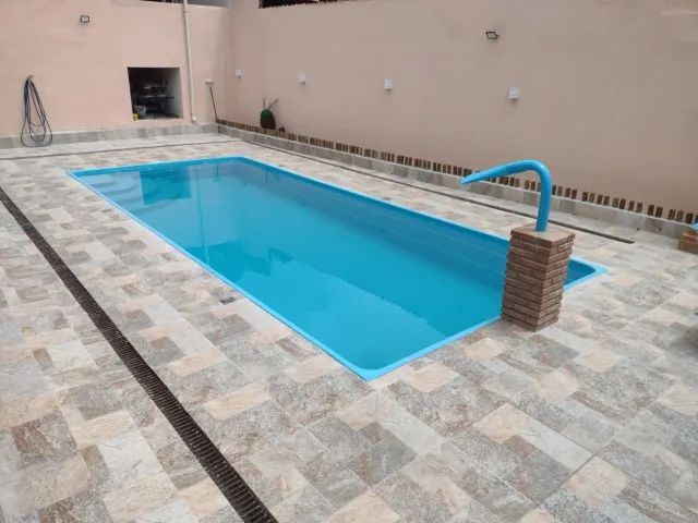 Piscina de fibra retangular 7.60 x3.30 x 1.40  - Foto 3