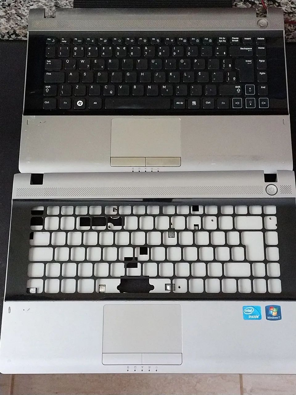 Carcaça superior Samsung RV411/415/420.