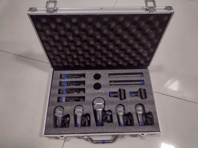 Kit microfone de bateria Karsect K 7c64289673250561120