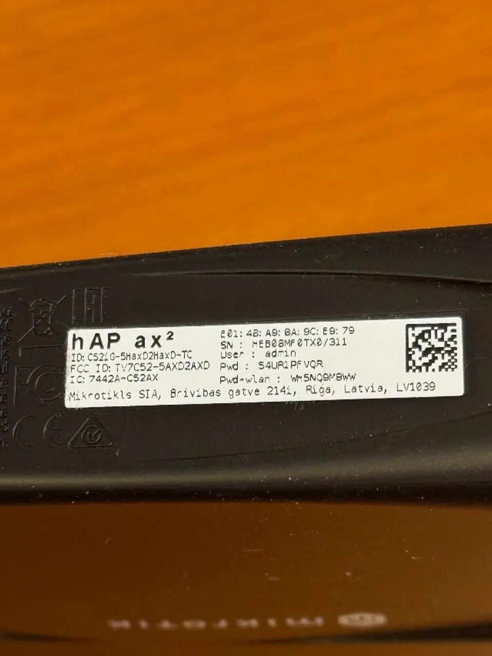 Mikrotik Routerboard Hap Ax2 Wifi6 Rb C52ig-5haxd2haxd-tc Ax - Foto 2