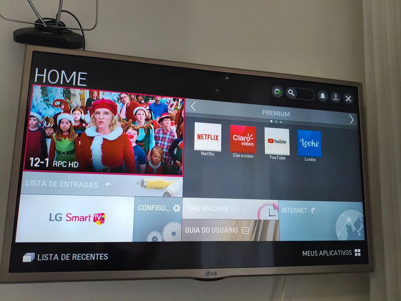 TV LG 32 polegadas smart porém não funciona mais o app da Netflix