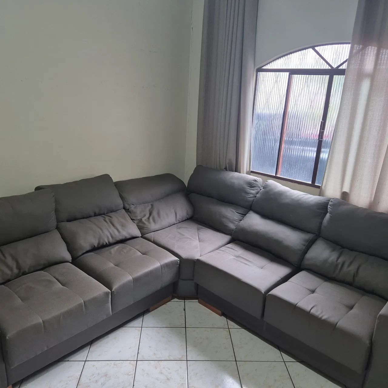 Sofá de canto retrátil e reclinavel  - Foto 3