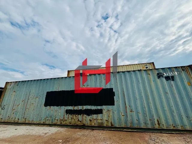 Container seco 40 pés HC - uso em depósito ou construção - Foto 5