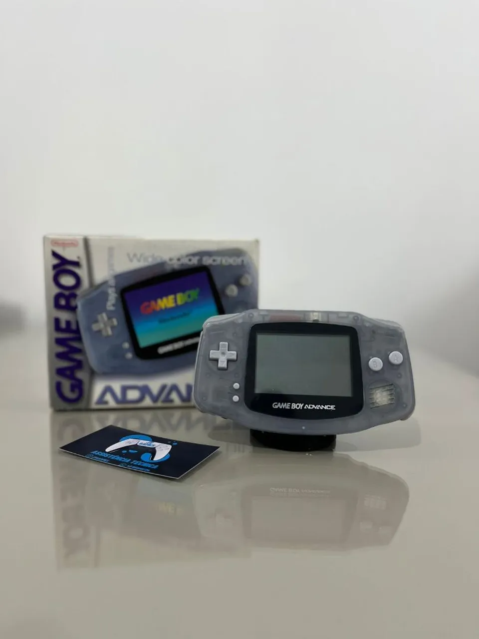 Game Boy Advance - Transparent Silver