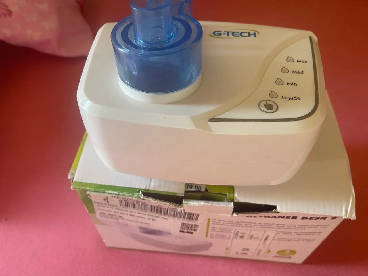 Nebulizador Ultrassônico G-Tech Ultraneb Desk 3