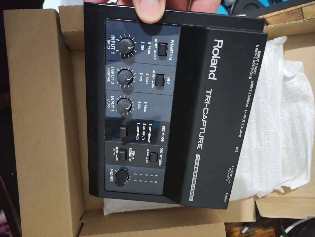 Roland TRI-CAPTURE - Interface de Áudio USB - Foto 2