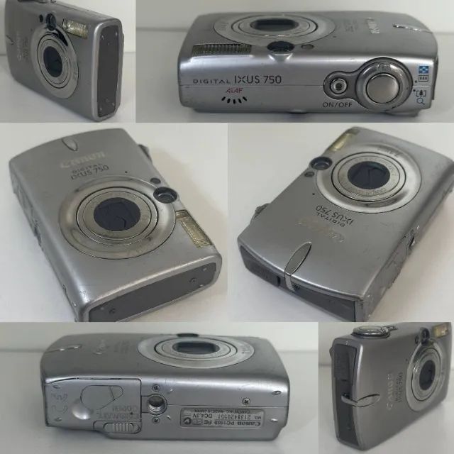 Canon IXUS 750 7.1 MP Digital Camera + Accessories64318617800066121
