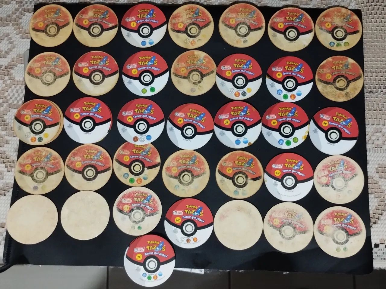  Tazos Pokémon anos 2000 - Foto 2