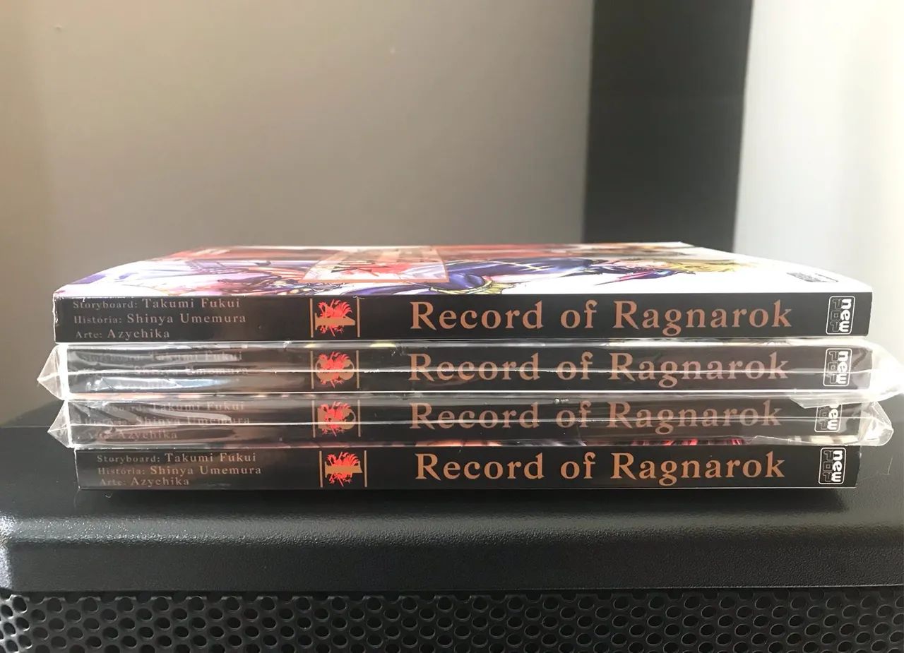 Record of Ragnarok Mangá - Volumes 1, 2, 3 e 4 - Foto 2