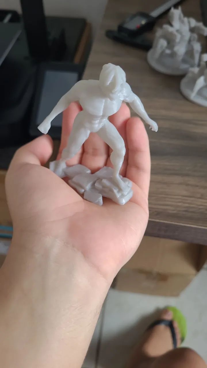Miniaturas impressas em 3d  - Foto 3