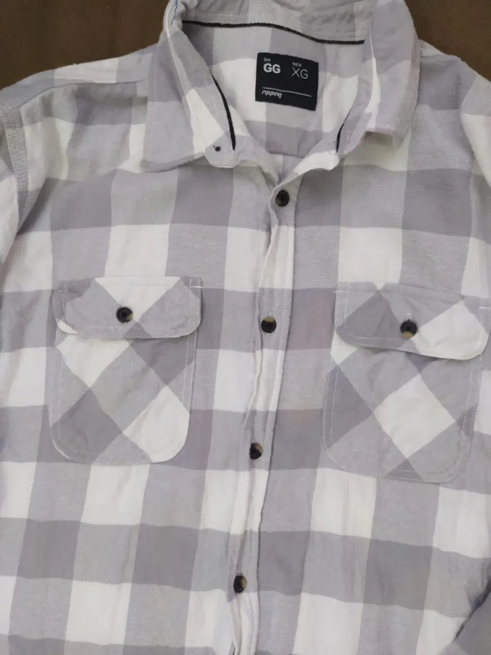 Camisa Xadrez Masculina GG