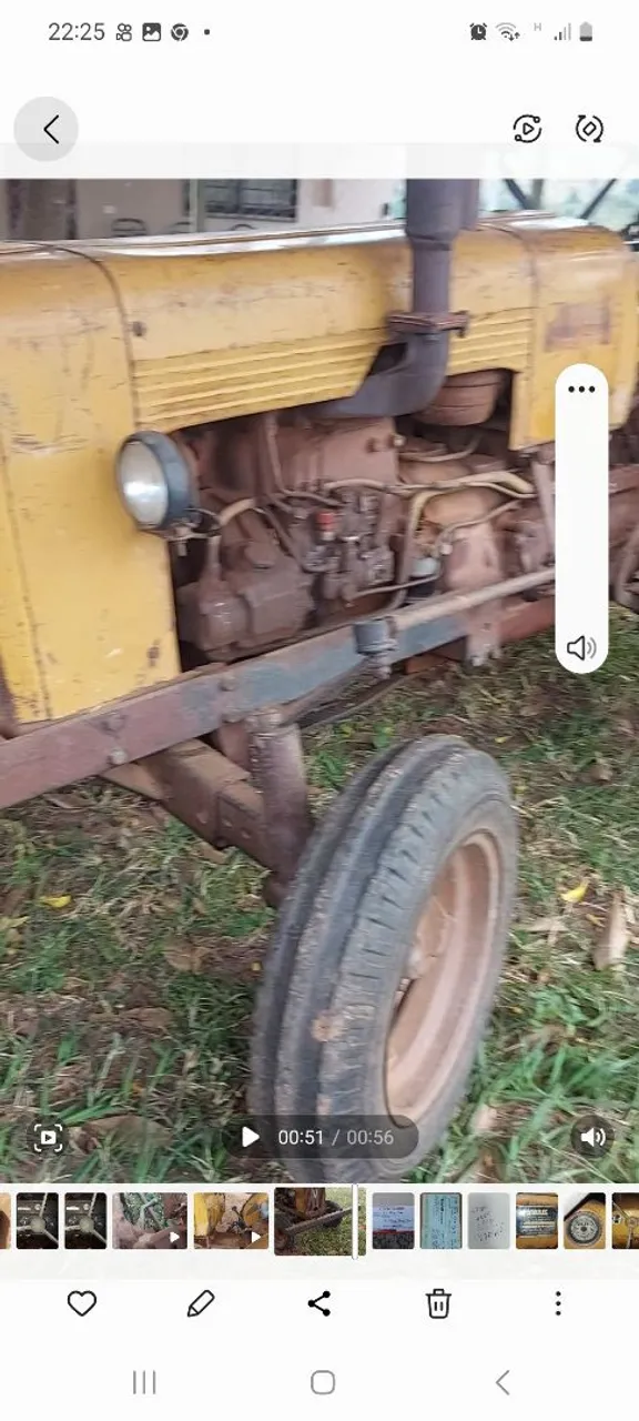 Trator Valmet 62