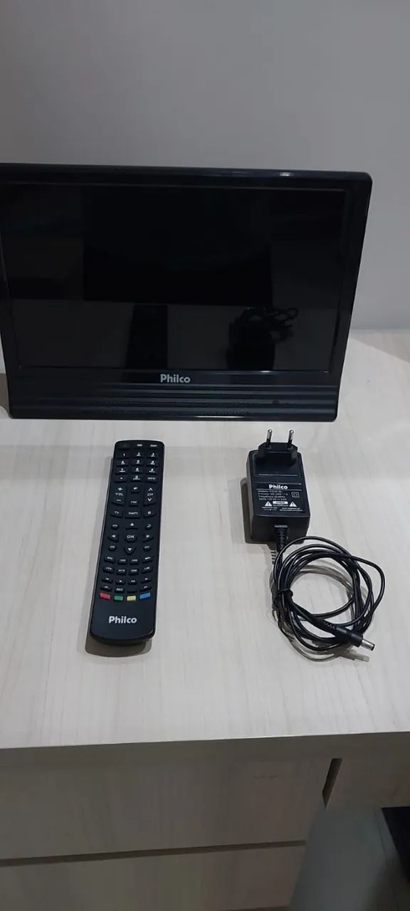 TV Portátil PHILCO 14 polegadas, com defeito, sem imagem. - Foto 3