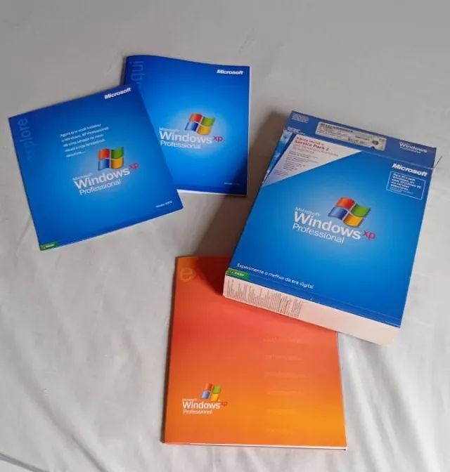 Microsoft Windows XP professional SP2 (original na caixa