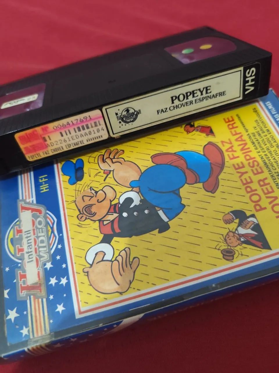 VHS Popeye Faz Chover Espinafre - Foto 4