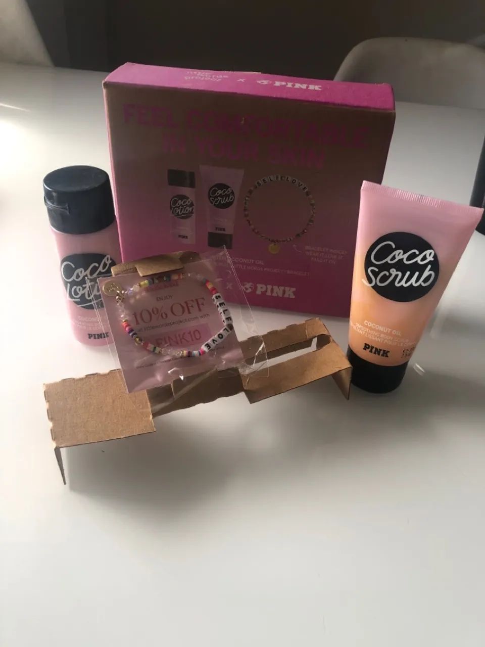 Kit Coco Lotion e Coco Scrub - Pink - Foto 3
