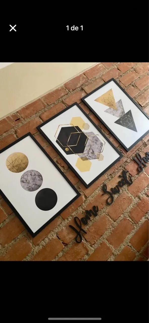 Quadros Decorativos Geométricos Modernos