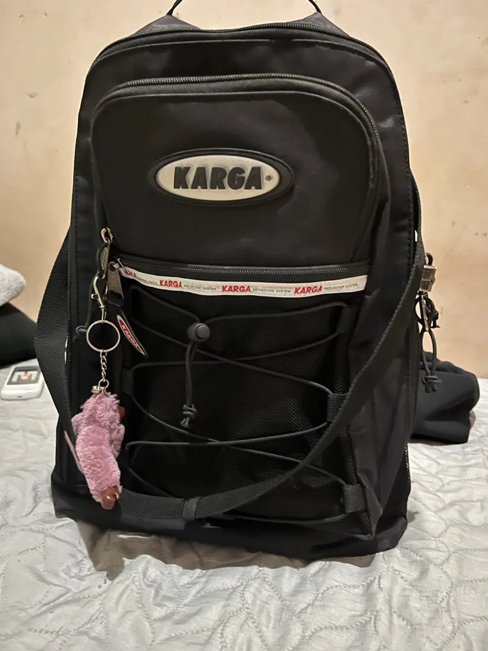 Mochila Karga Preta - Conforto e Estilo