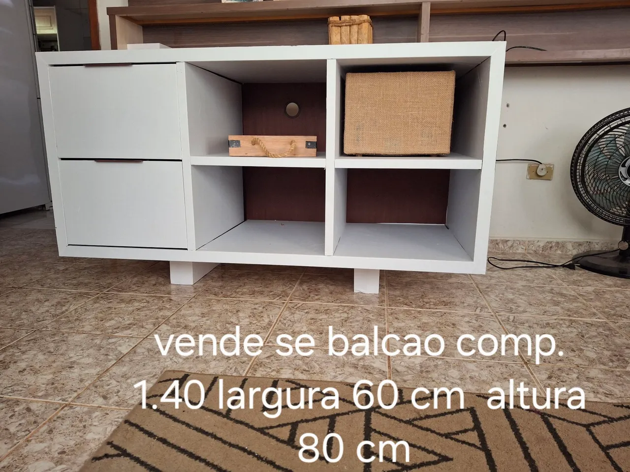 Balcão Compacto para Sala pesado não entrego