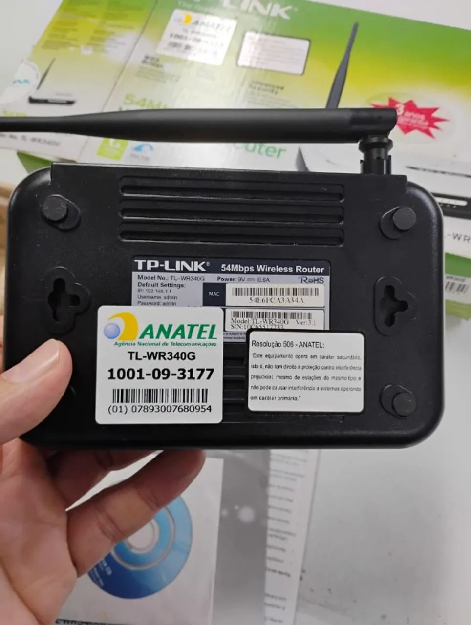 Roteador TP Link TL-WR340G - Foto 4