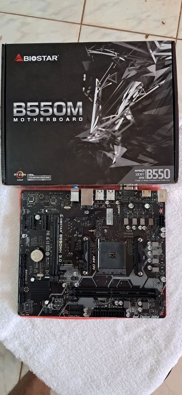 Placa Mãe Biostar B550M - AMD Ryzen - Foto 3
