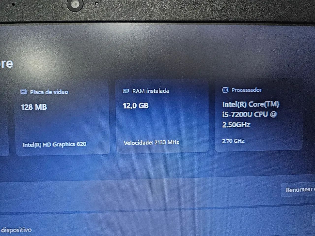 Notebook Lenovo V310 12gb, 256ssd - Foto 2