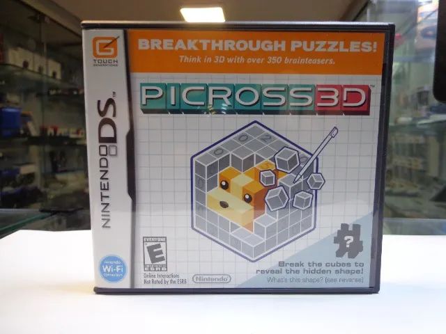 Jogo Picross3d Nintendo Ds Conservado  - Foto 2