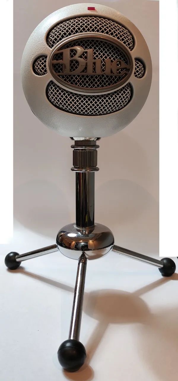 Microfone Condensador USB Blue Snowball ICE - Branco