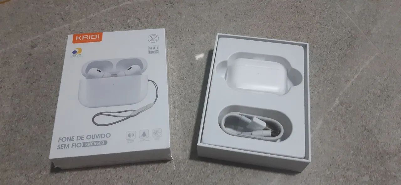 Fones de Ouvido Bluetooth kaidi - já é o menor preço - Foto 3