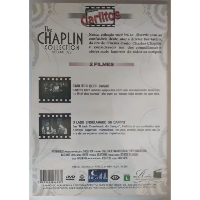 dvd coleção carlitos - the chaplin collection vol.10  - Foto 2