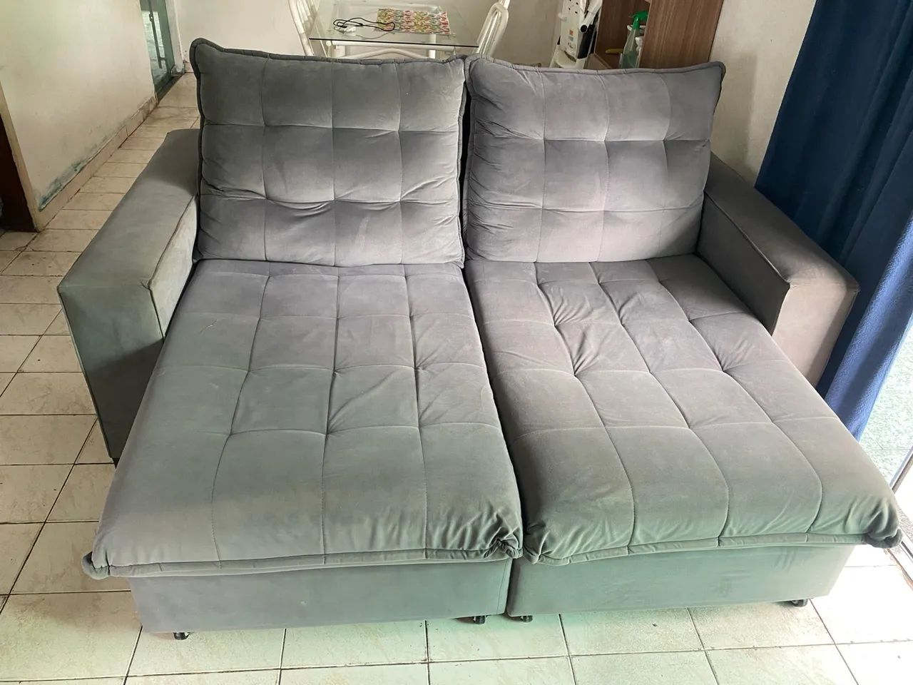 Sofá Retrátil Grande - Foto 6