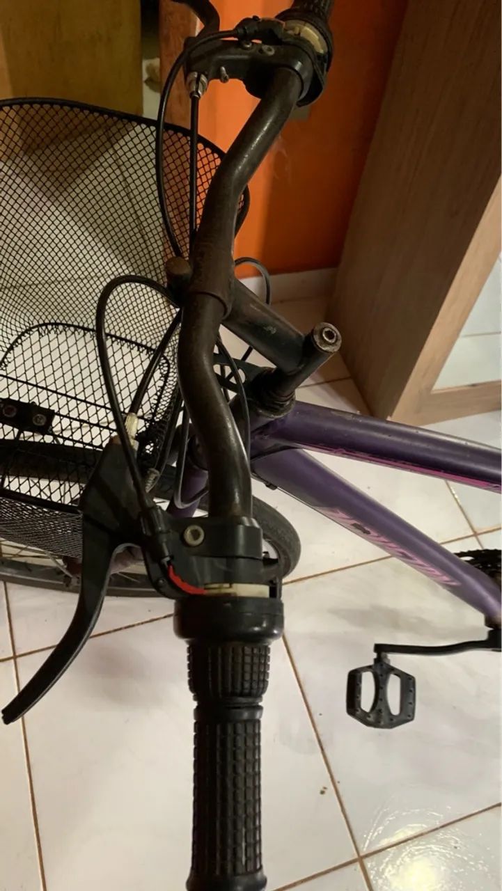 Bicicleta Aro 26 com Cesto
