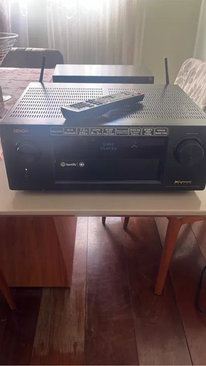 Receiver Denon AVR-X4100W 7.2 Canais 4K 60P