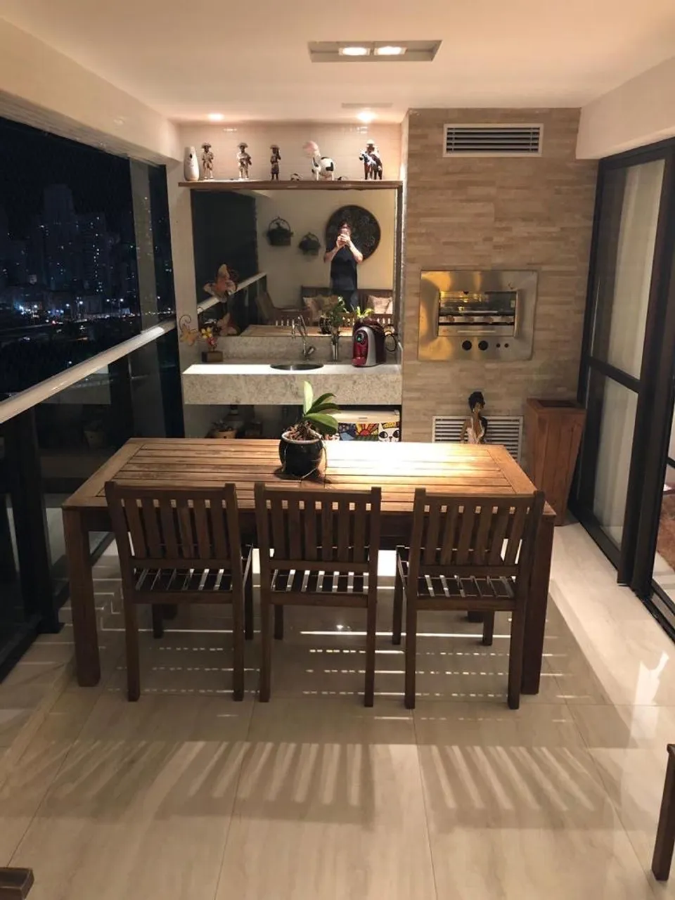 Le Parc Boa Viagem de 170m para locação 100% mobiliado e decorado, andar alto e nascente 