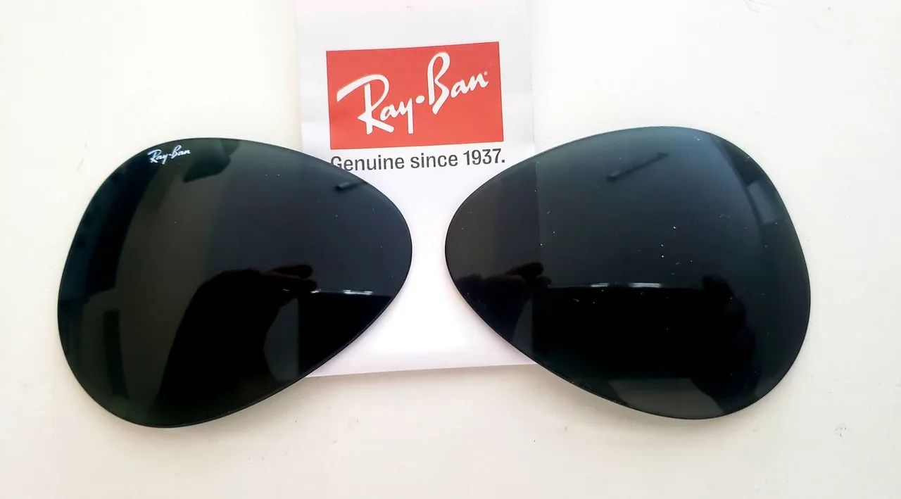 Lentes Ray-Ban para óculos de sol, R$ 200,00 CADA PAR.  - Foto 2