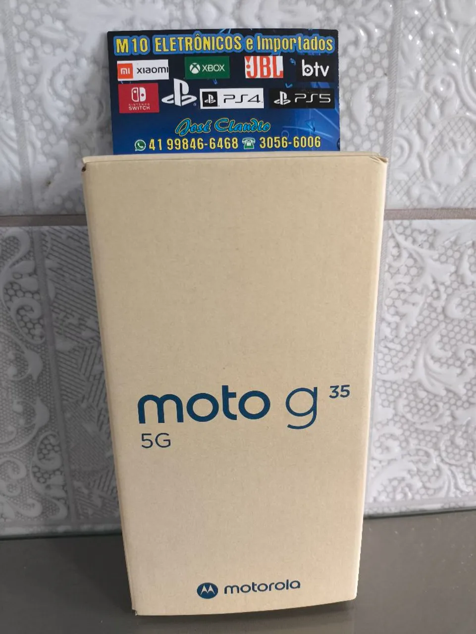 Motorola Moto G35 5G 256gb - Novo na Caixa