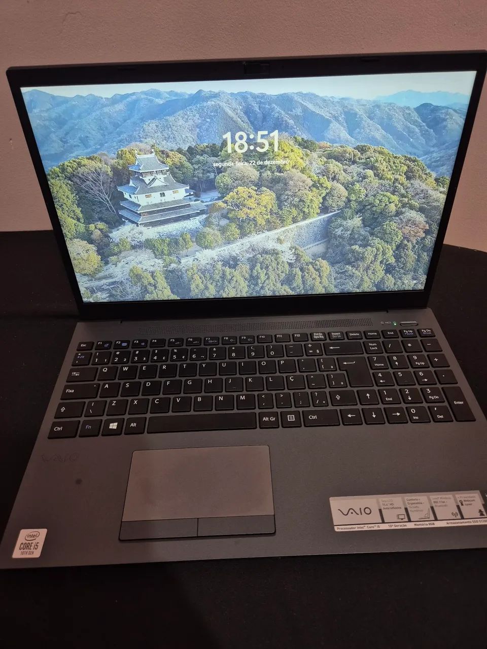 Notebook Sony Vaio fe15 512 ssd 8gb ram i5'10°