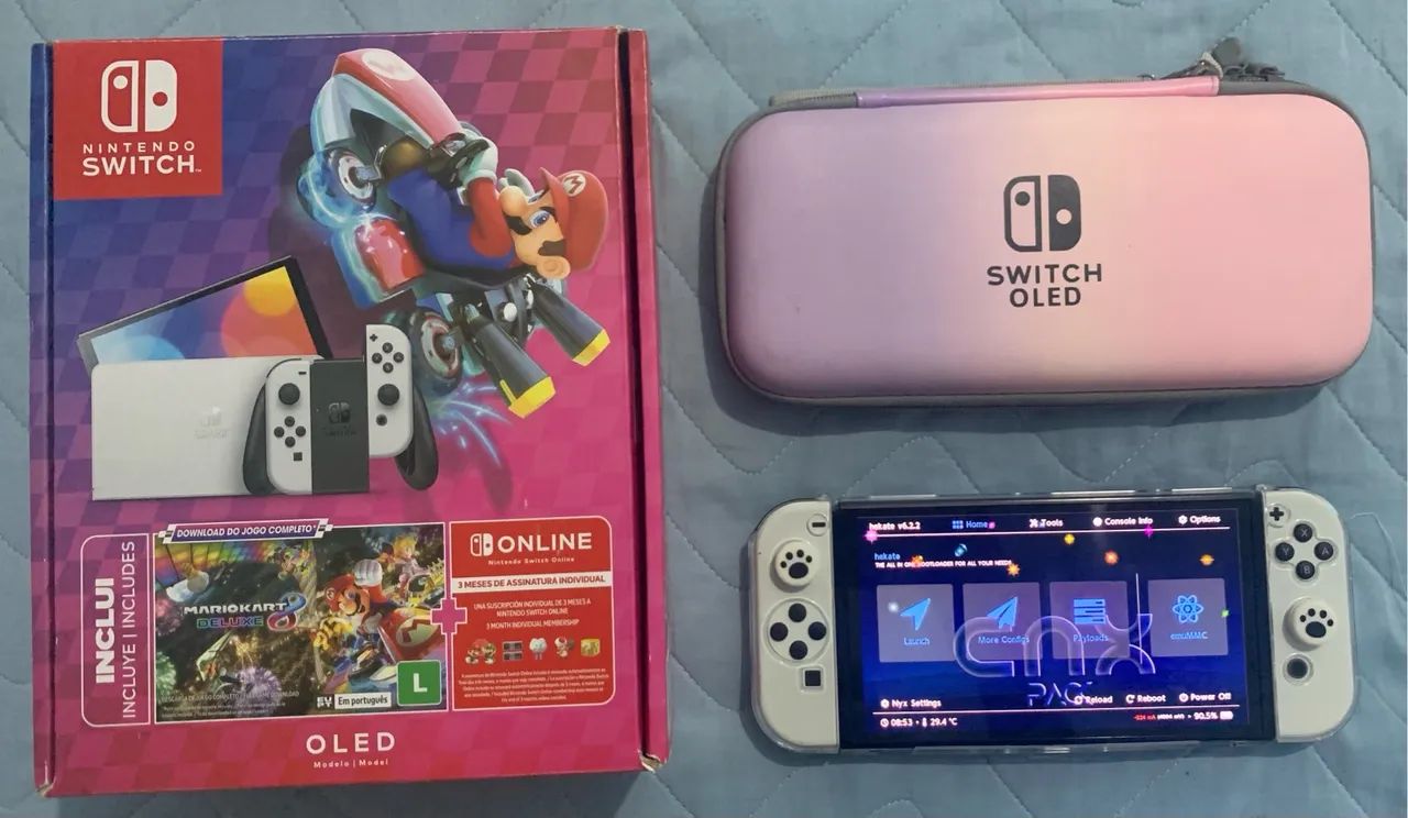 Nintendo Switch OLED - desbloqueado 512GB  - Foto 2