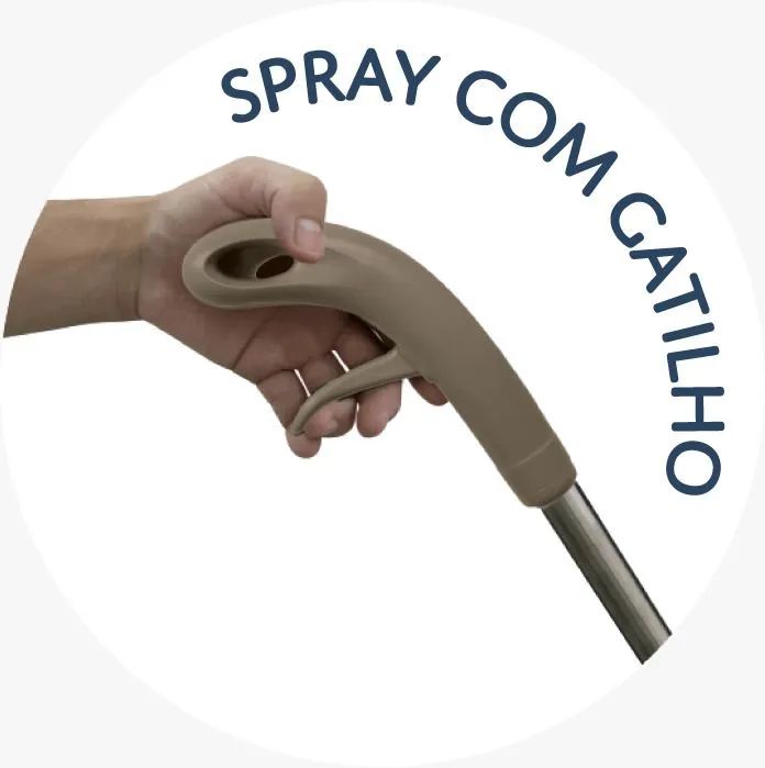 Mop Spray Elegance Nobre com Reservatório Excelente para Limpeza de pisos - Entrega Gratis - Foto 4