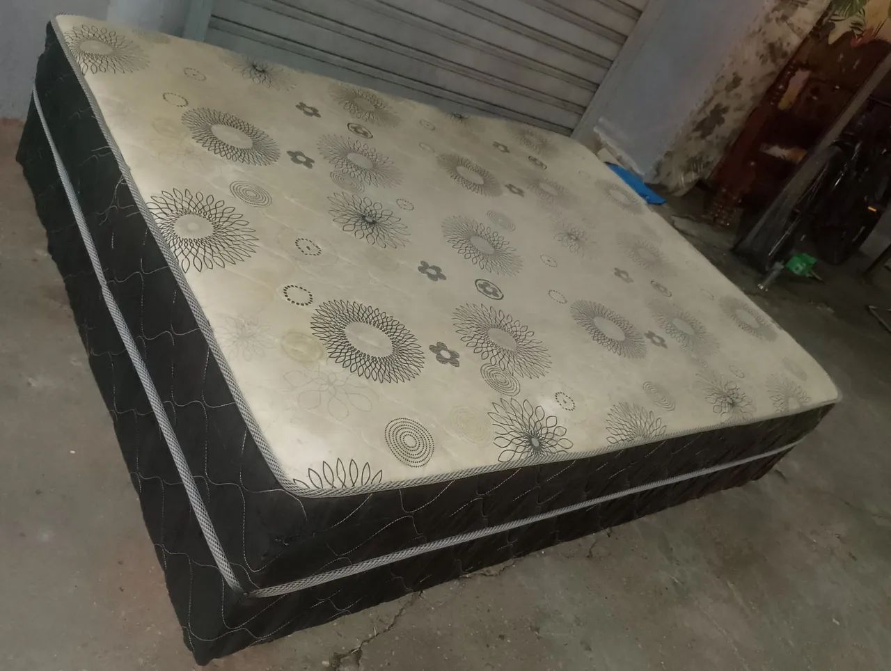 Cama box de casal espuma alta mesmo vl 330 entrego *  - Foto 5