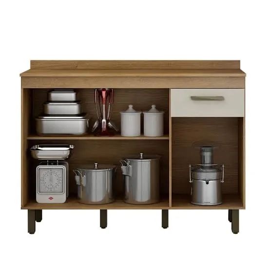 Balcão de Cozinha Branco 120cm - Foto 2