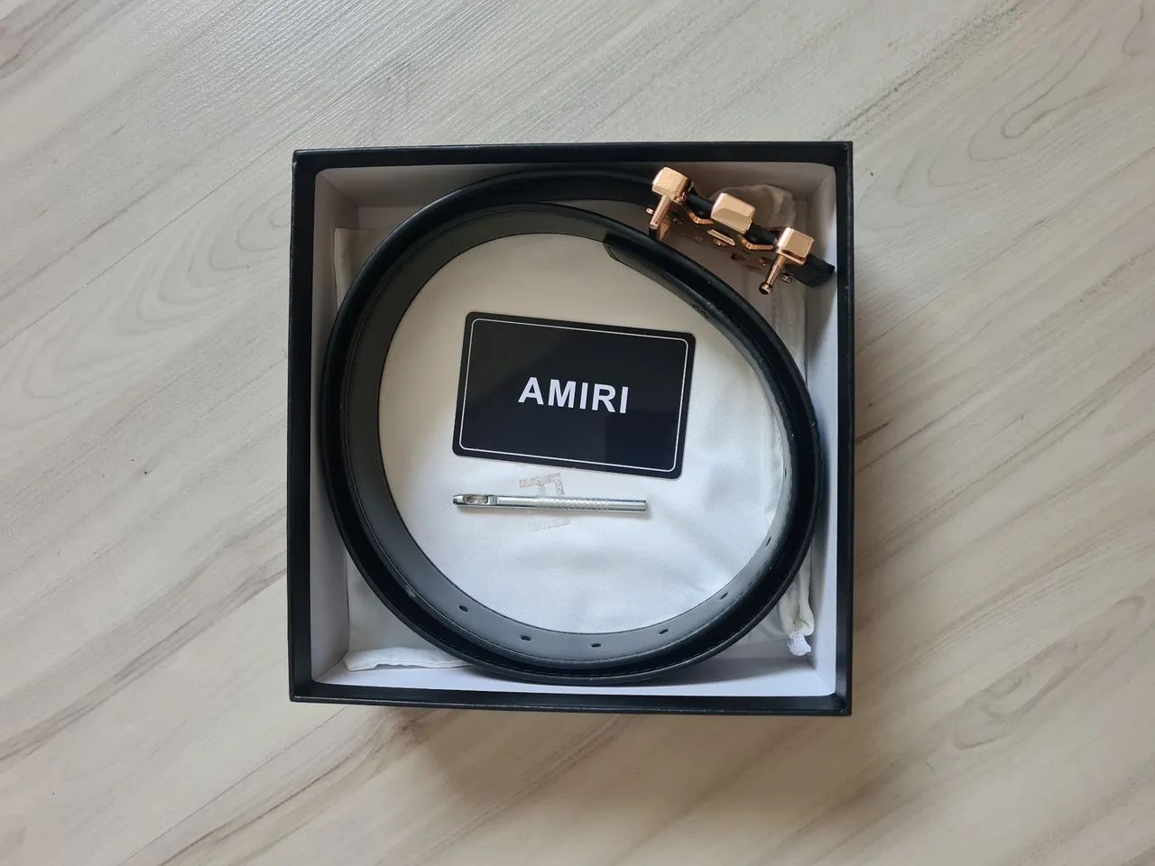 Cinto Amiri Dourado 105 cm - Foto 3