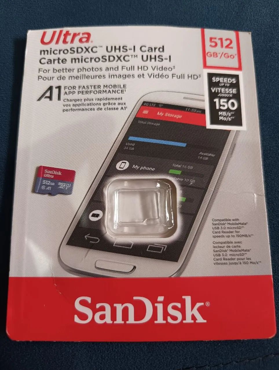 Micro SD San Disc 512 GB classe 10 - Foto 4