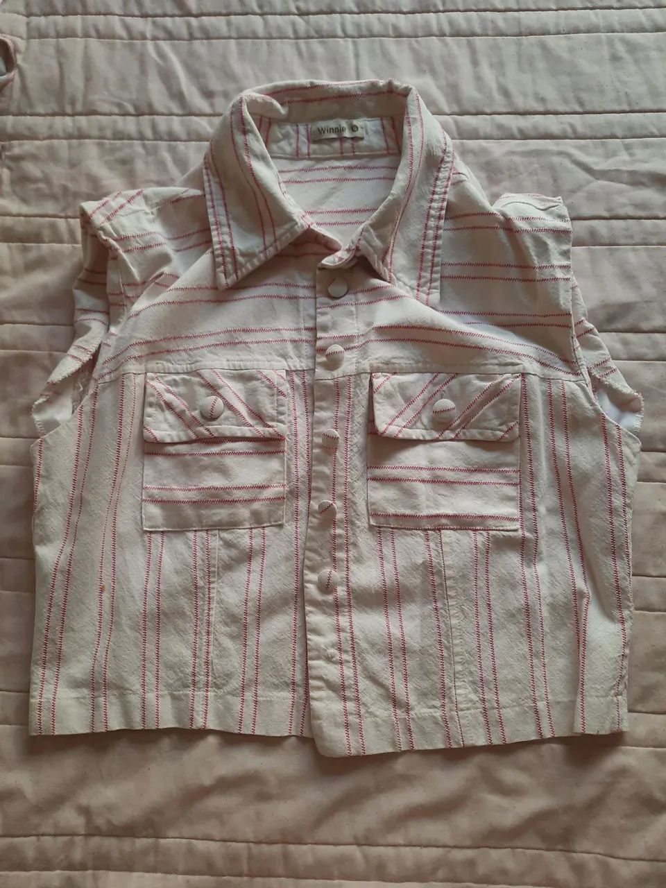 Blusa listrada feminina