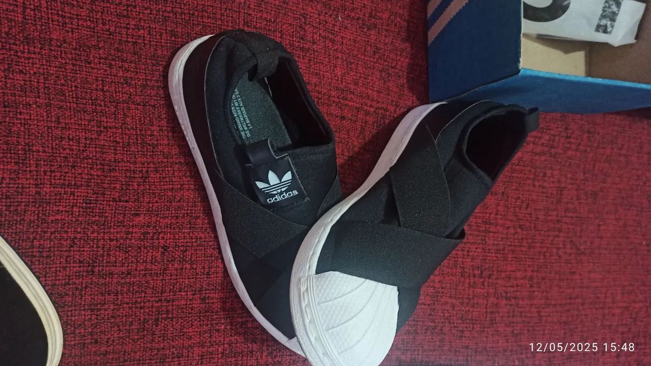 Tênis Adidas Slip On Preto original