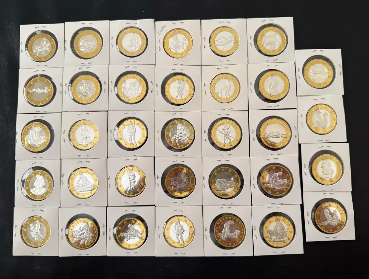 Set 6 Sex Euros - 34 Kama Sutra Coins64306880477699122