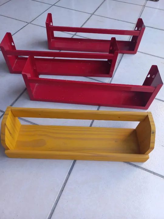 4 Prateleiras para quarto infantil 