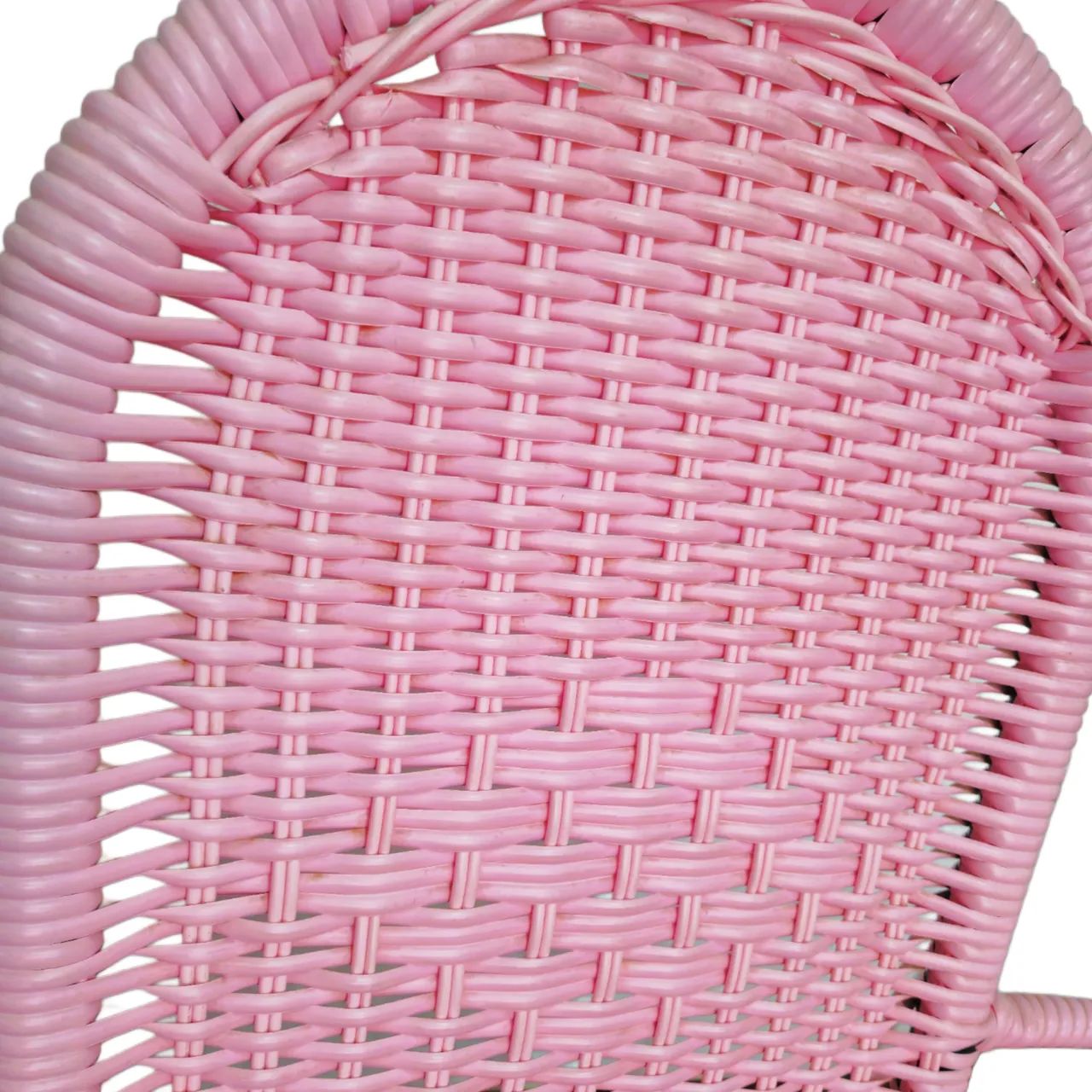 Cadeira Infantil de Fibra Sintética Rosa  - Foto 6