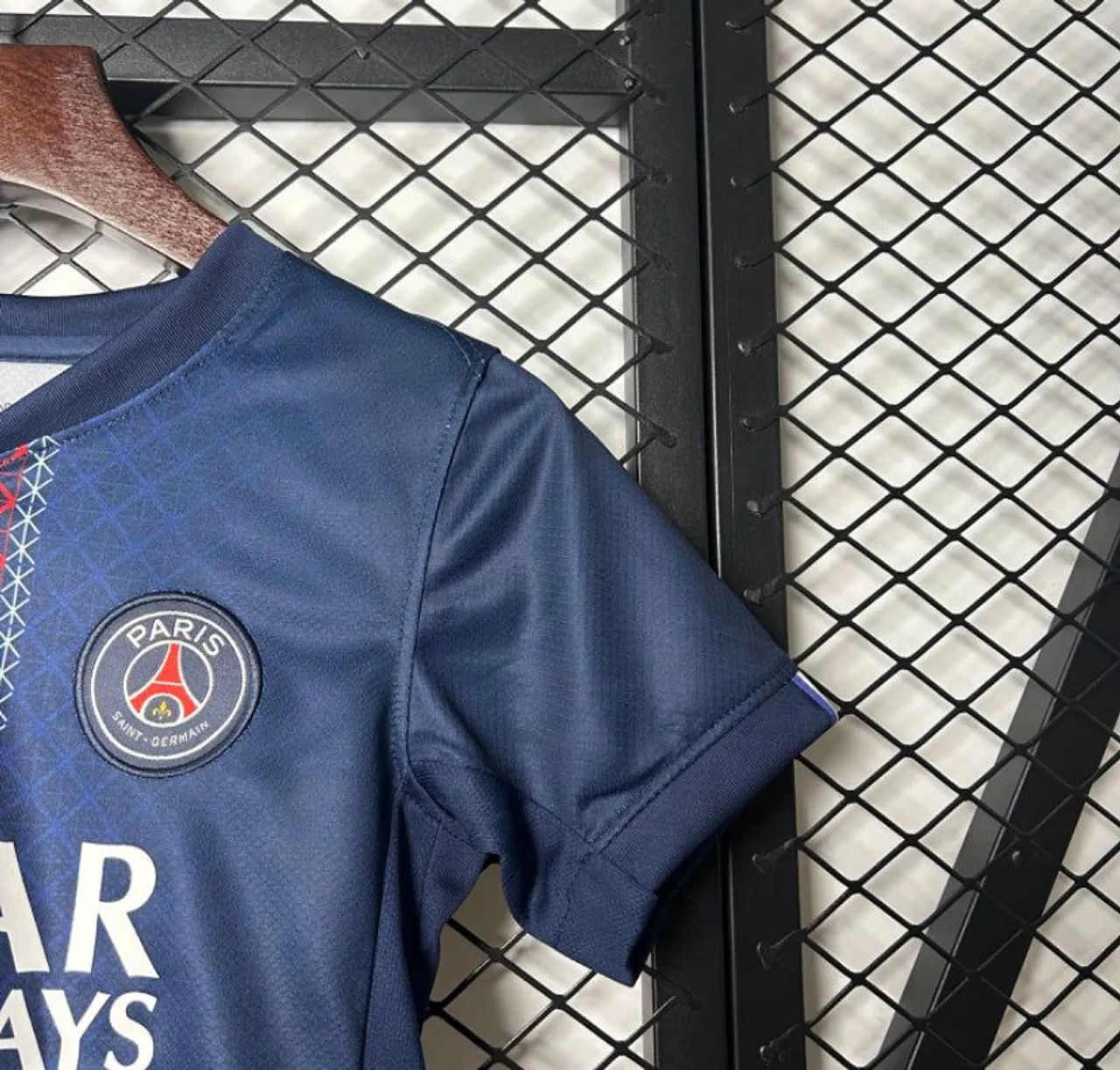 Conjunto Kit Infantil/juvenil PSG Paris Saint-Germain I 25/26 2 a 13 Anos - Foto 2