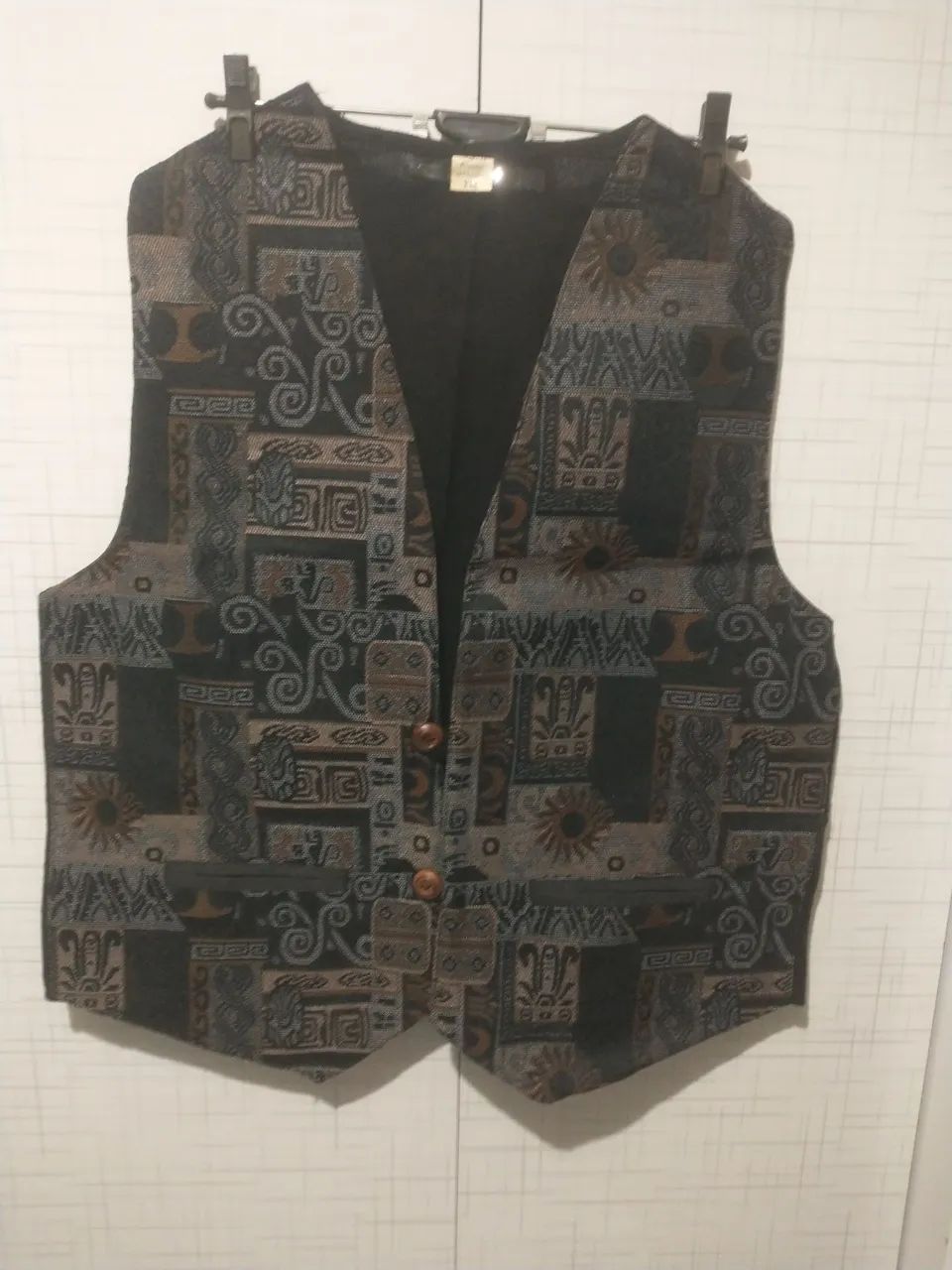 Colete estampado vintage - Foto 4